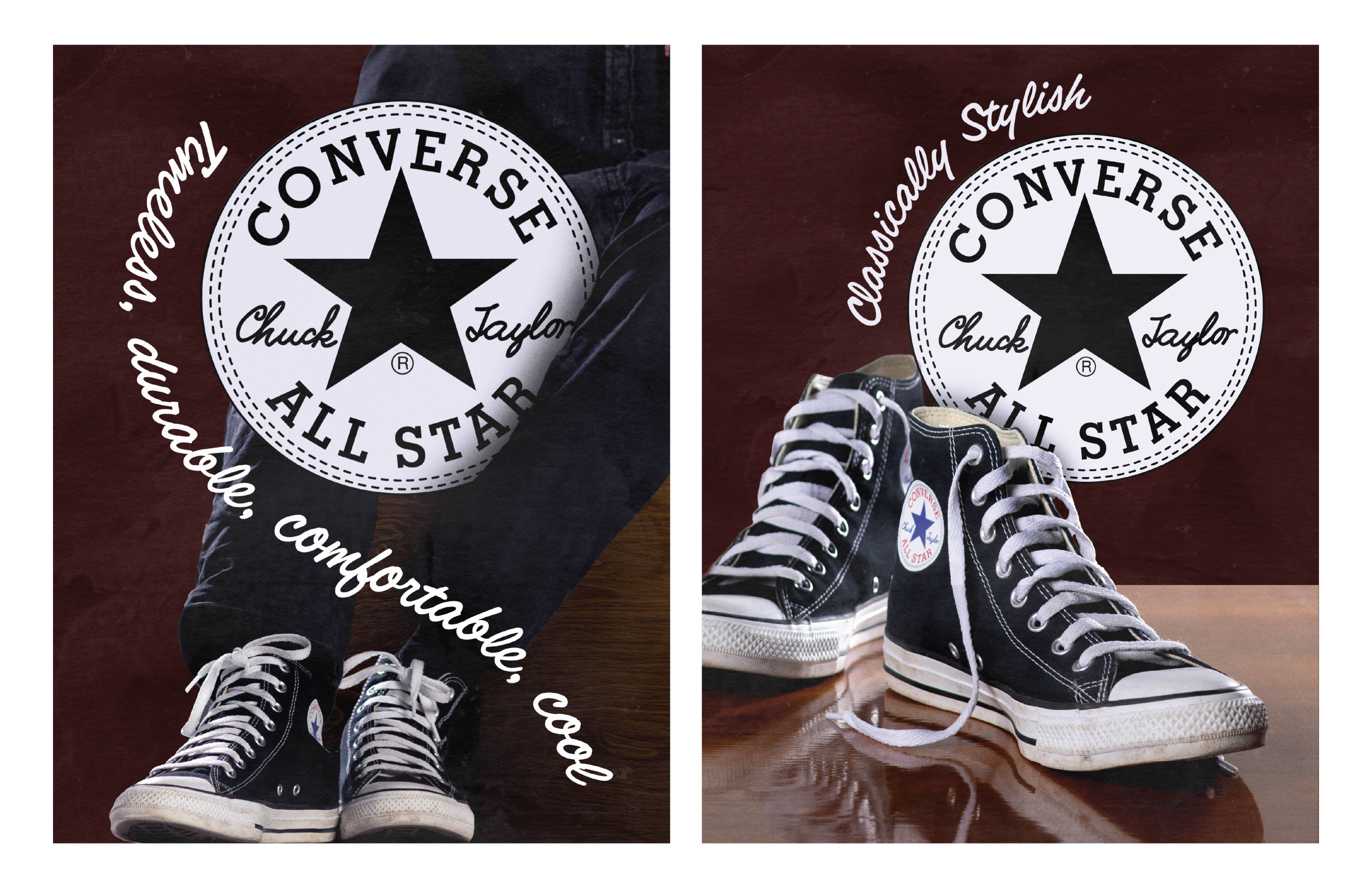 Converse shoes advertisement