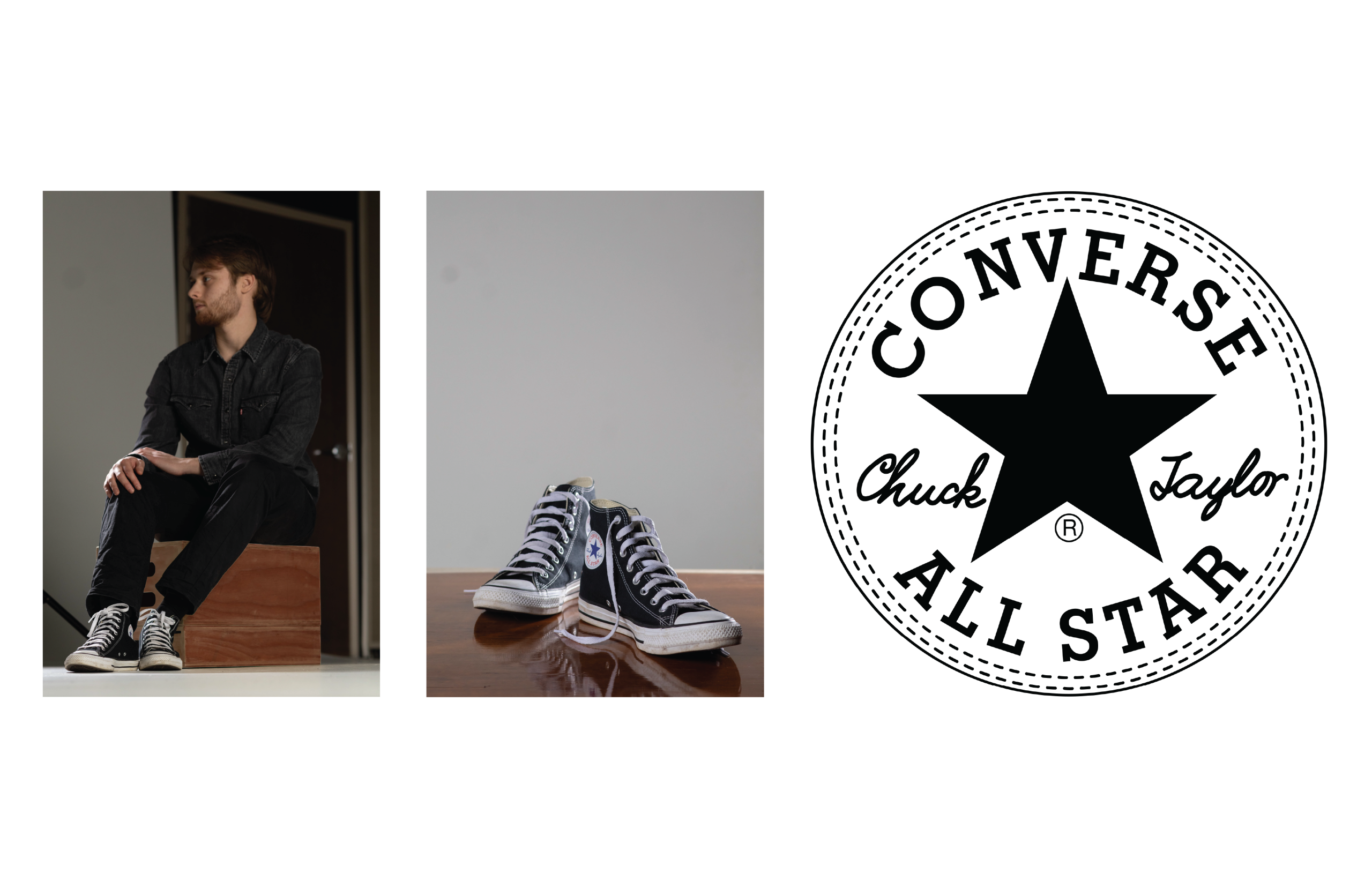 Converse shoes advertisement assets